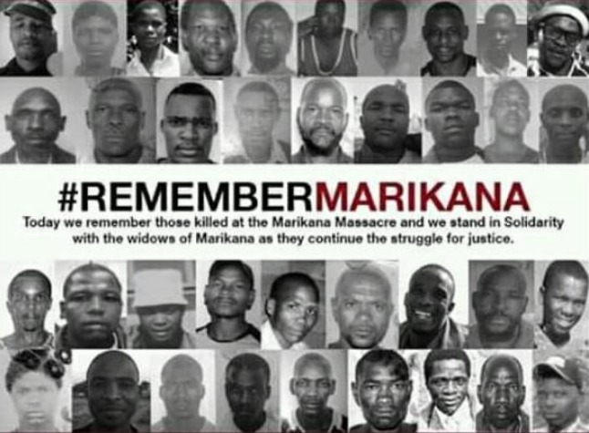 #Remember Marikana